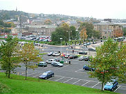 View towards Burnley town centre