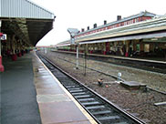 Bolton Station, 1st train ride of the day