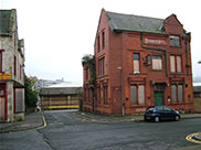 The Reindeer Hotel opposite Burnley Central Station