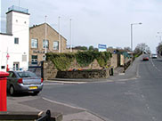 Rolls Royce factory at Barnoldswick, close to the canal