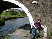 44¼ miles to Leeds, 83 miles to Liverpool at Mill Hill bridge