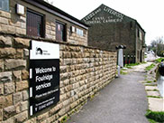 Old canal buildings at Foulridge