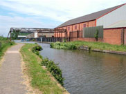 Pipe bridge at Pagefield Industrial Estate