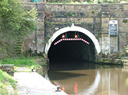 Foulridge tunnel, we had to leave the canal here