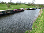 Approaching Barrowford, lots of moored boats