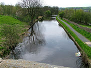 Crossing Swinden Changleline bridge