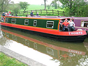 Thomas and Connor aboard 'Thorpe'