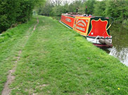 'Kashmir' moored at Swillber Hill