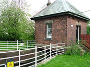 Old pumping house, dated 17th August 1893