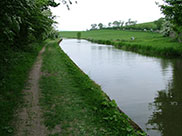 Noisy stretch as the A65 runs next to the canal