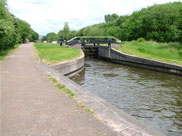 Looking back at Lock No.1 (of 2), Poolstock