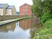 View from Stockbridge swing bridge