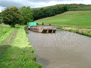 A maintenance boat drifts after the front rope snaps