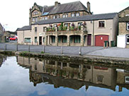 View across the canal at Skipton