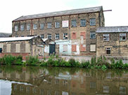 Canalside industry at Bingley