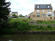 Nice houses on the canal