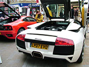 A Lamborghini to woo the shoppers