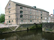 Looking back from the other side towards lock 1