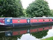 A boat with my daughters name