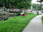 Rodley swing bridge (Bridge 217)