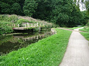 Calverley Lodge swing bridge (Bridge 215)