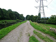 Scenic stretch marred by a pylon