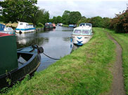 Lots of moored boats