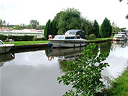 Static caravan park and moorings