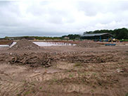 A new 200-berth marina being constructed at Scarisbrick