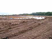 A new 200-berth marina being constructed at Scarisbrick