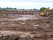 A new 200-berth marina being constructed at Scarisbrick