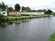 Static caravans at Scarisbrick