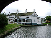 The Saracens Head pub next to Halsall Warehouse bridge