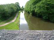 Looking towards Parbold from Hand Land bridge