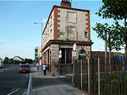 Scruffy Glass House pub on Vauxhall Road