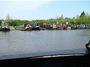 Leaving Fettlers Wharf Marina at Rufford