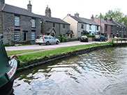 Old stone cottages at Appley Bridge