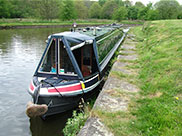 'Elysium' moored at Gathurst