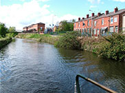 New and old housing at Standish Lower Ground