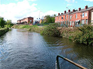 New and old housing at Standish Lower Ground