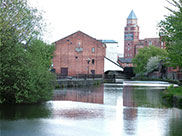 Approaching Wigan Pier