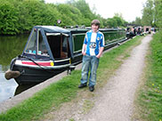 End of day 2, moored at Top Lock