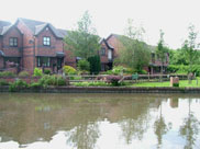 Modern housing at Parbold