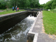 Lock No.2 filling up, it's a busy day!