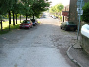 Withington Lane at the side of the Top Lock