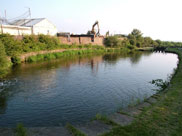 Lots of industry still exists on this stretch