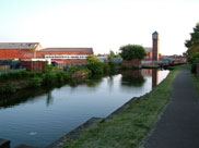 View towards Wigan from Rose Bridge
