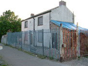 Old house that looked like it was being restored