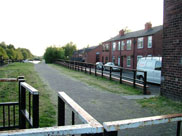 Houses at the bottom of Forge Street