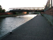 Heading towards Henhurst Bridge, more pipe bridges